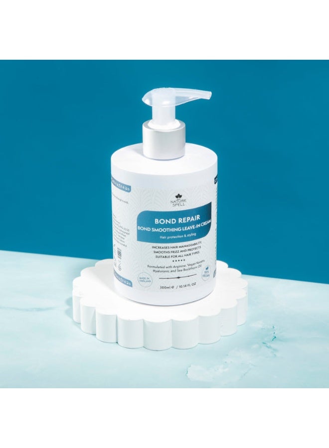 Nature Spell كريم تصفيف مرطب لتركه على الشعر لإصلاح الروابط من ناتشر سبيل 300 مل - Image 2