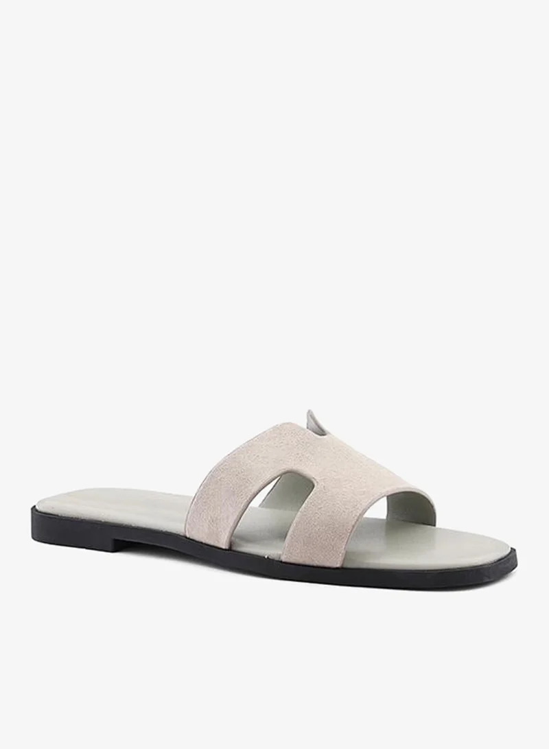 كابلي شباشب نسائية مسطحة