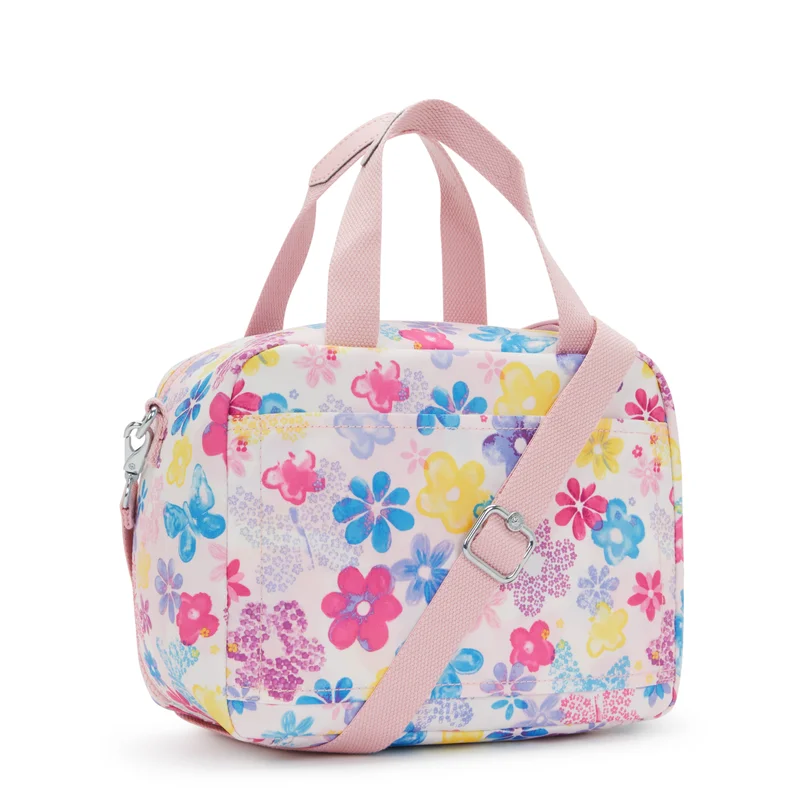 كيبلينغ Kipling  Miyo Flower Stamp Large LunchBag with Trolley Sleeve I2989-8EM