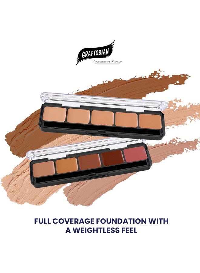 Graftobian HD Glamour Creme Foundation Palette, Cool #1 - Image 4