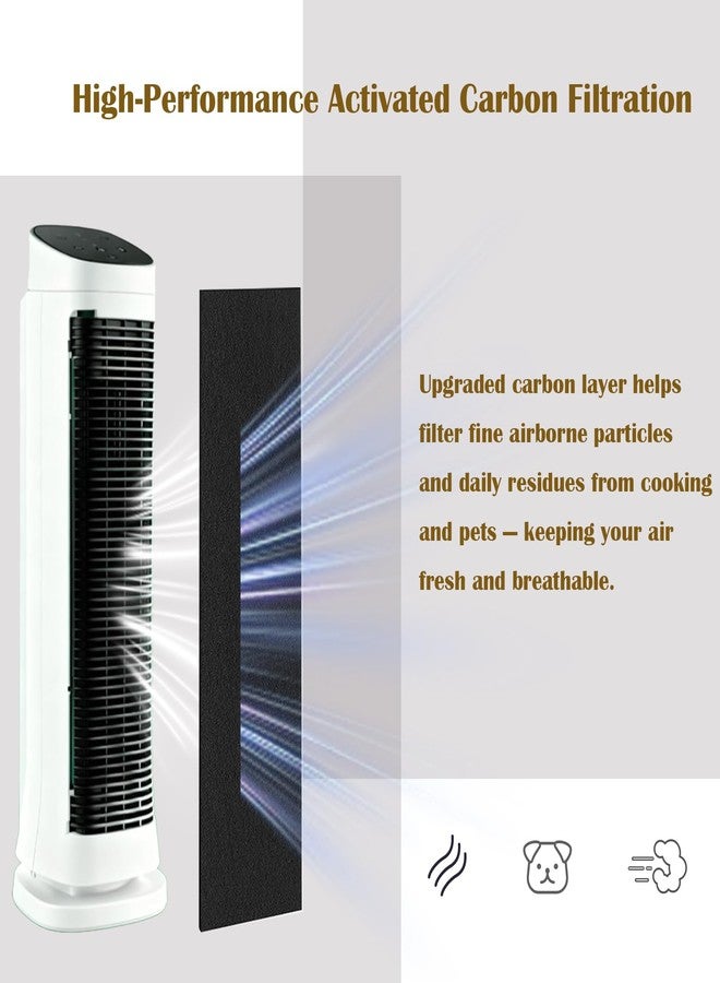 DAODEFUL 8 Pack Filter Replacement K pre-filter for Honeywell Air Purifier HFD300 HFD310 HFD314 HFD320 HFD323CV1 HFD323-TGT HFD324 HFD360B | Capture Bad Smell of Indoor - Image 3