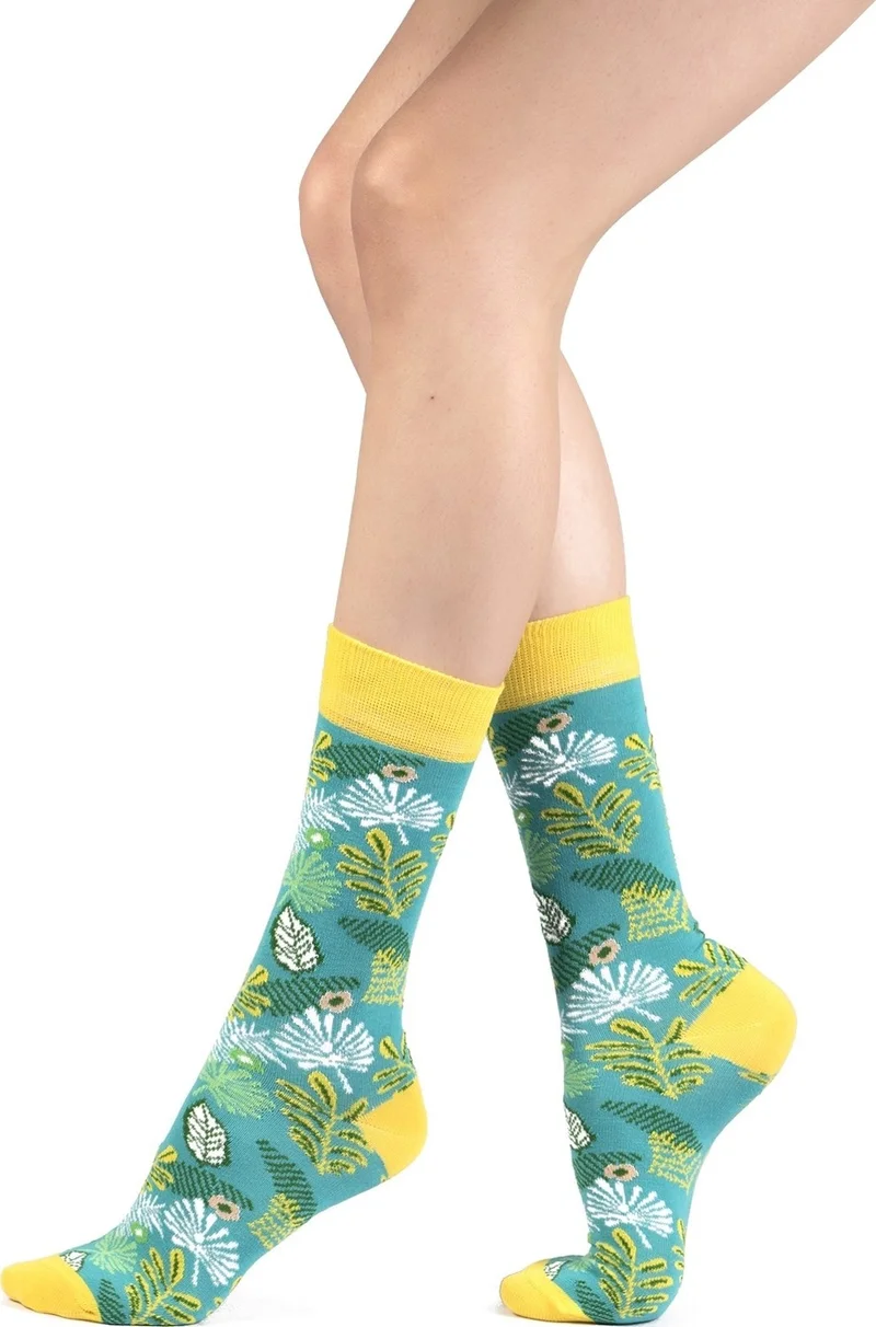 Ozzy Socks Lime Patterned Socks