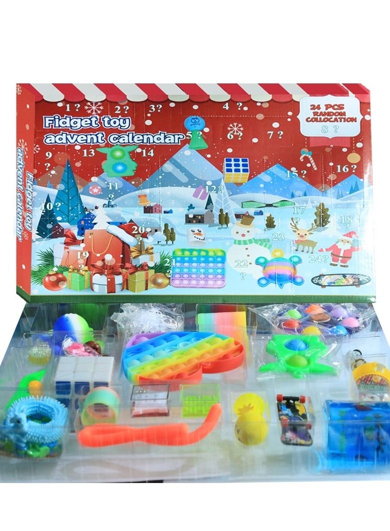 DARIYAH 24-Pieces Surprise Random Advent Calendar Fidget Toy Set for Birthday Present - Image 5