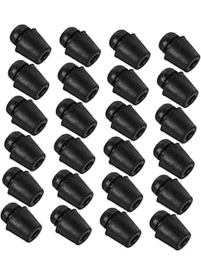30Pcs Car Door Edge Guards Rubber Vibration Mats for Front Rear Doors Noise Reduction Durable Shock Absorbers - Image 1