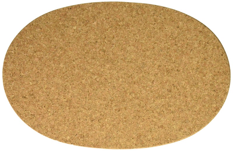 Linden Sweden Jonas Round Cork Trivet - Water Absorbent - Perfect for Plants, Hot Pots, Pans, Mugs, and Glasses (13" x 8 1/2" (1pack)) - Image 2