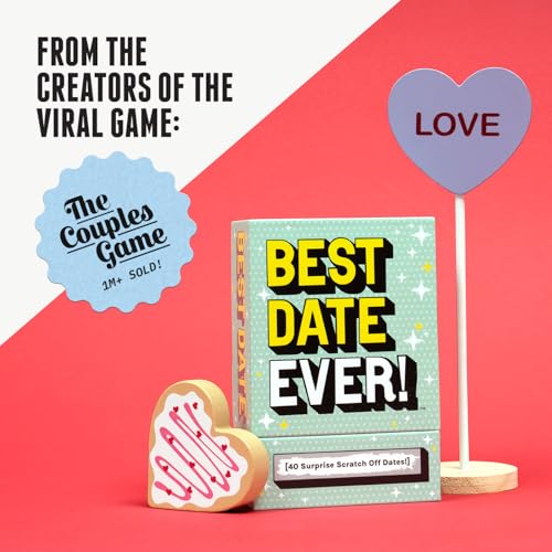 DSS Games Best Date Ever 40 Surprise Scratch Off Dates for Couples Couples Game Date Activity 2 Player Date Night Idea for Girlfriend Boyfriend Wife or Husband Anniversaries - Image 5