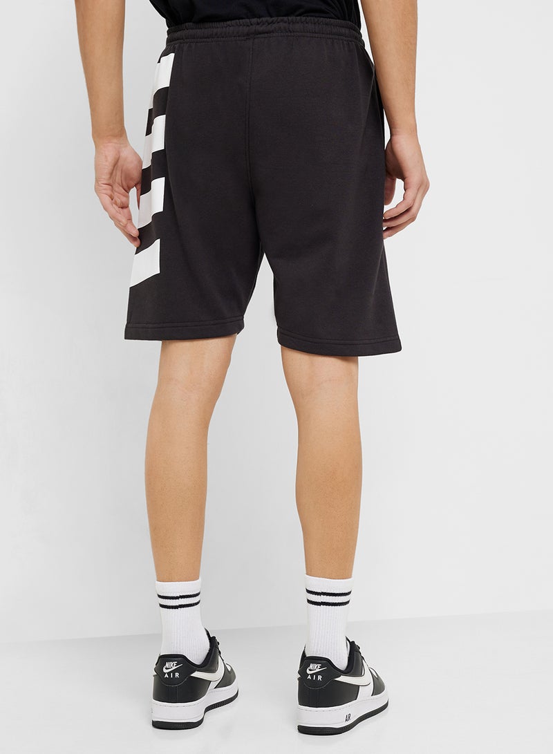 سفنتي فايف بيسيكس شورت مخطط أساسي - Image 3