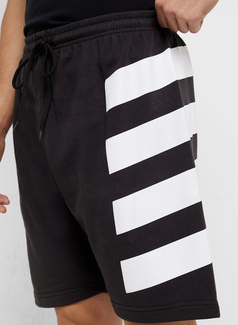 سفنتي فايف بيسيكس شورت مخطط أساسي - Image 4