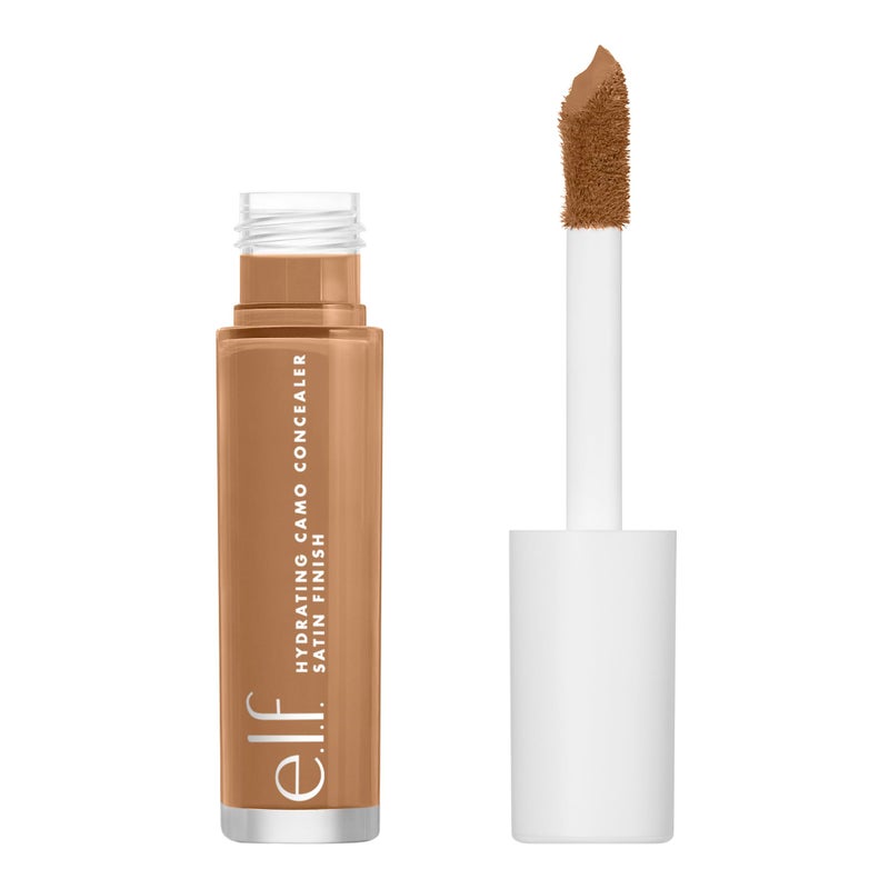 elf Hydrating Camo Concealer Covers Blemishes UnderEye Circles FullCoverage Delivers A Satin Finish Vegan CrueltyFree Deep Olive