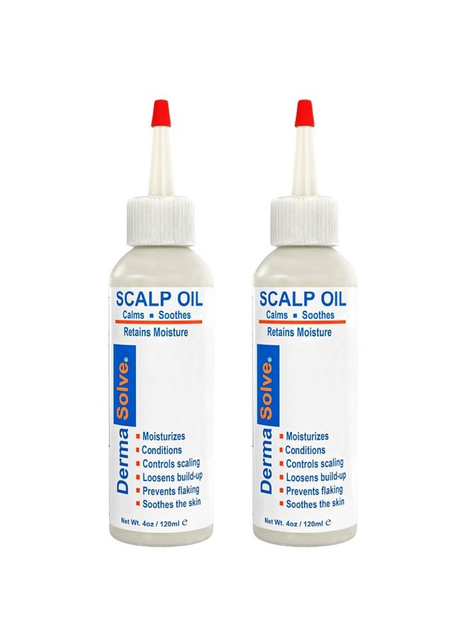 Dermasolve Dermasolve Psoriasis & Dandruff Scalp Oil, Dermatologist Approved for Flaky Scalp Relief  - Image 1