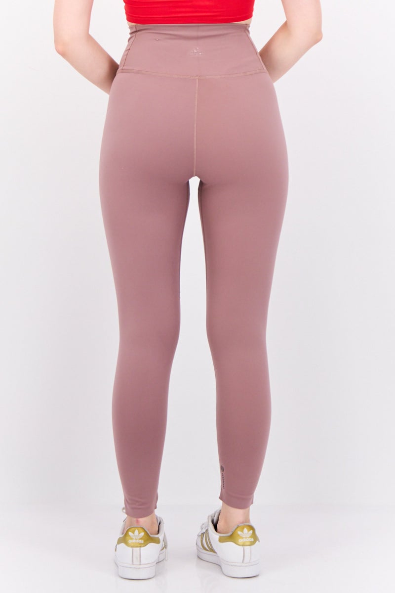 Adidas Women Sportswear Fit Outdoor Leggings, Mauve - Image 3