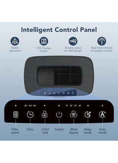 Mi VAZA Smart Air Purifier - PM2.5 Digital Display - Air Cleaner with HEPA Filter - Deodorization, Sterilization, Remove Formaldehyde - Essential Appliances for Home and Office - HY4866  - Image 4
