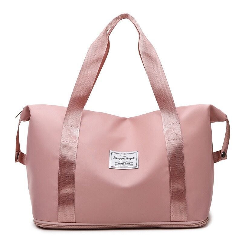 Generic Travel Bag Fitness Bag Waterproof Travel Bag Foldable Handbag Boarding Bag Outdoor Luggage Storage Bag Large  - Image 1