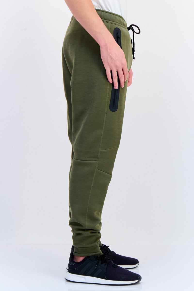 Nike Men Slim Fit Outdoor Sweatpants, Olive - Image 4