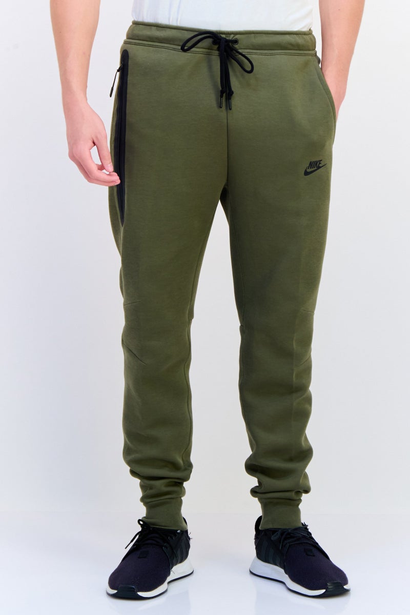Nike Men Slim Fit Outdoor Sweatpants, Olive - Image 1