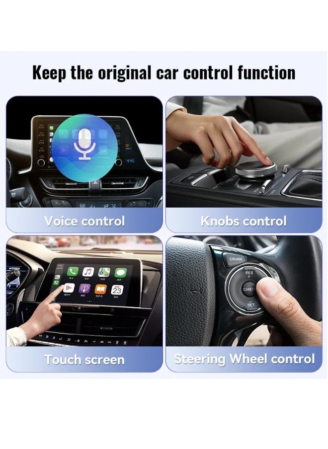 Xuda - XUDA NEW Wireless CarPlay Android Auto Wireless Adapter Smart Mini Box Plug And Play WiFi Fast Connect Universal - Image 1