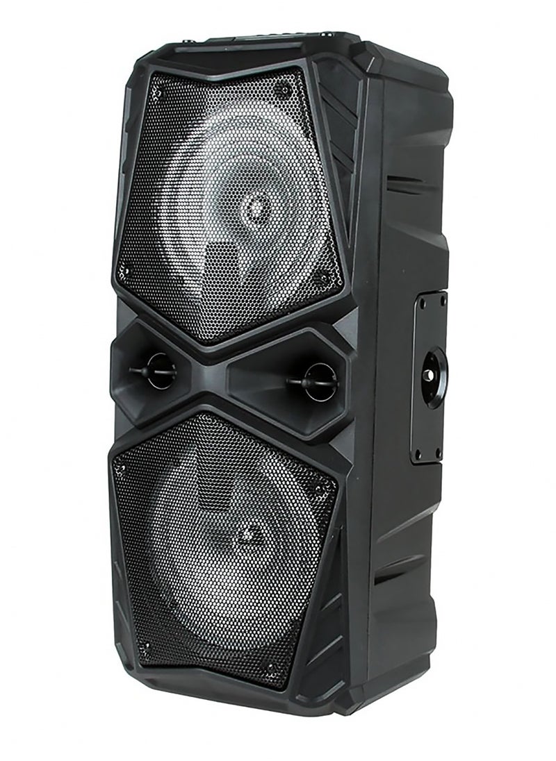 ماركة غير محددة - سماعة بلوتوث ZAERO ZR-860S، 15 وات × 2، إضاءة LED، USB، بطاقة TF، AUX، بطارية 2400 مللي أمبير- ريموت-مايك - Image 1
