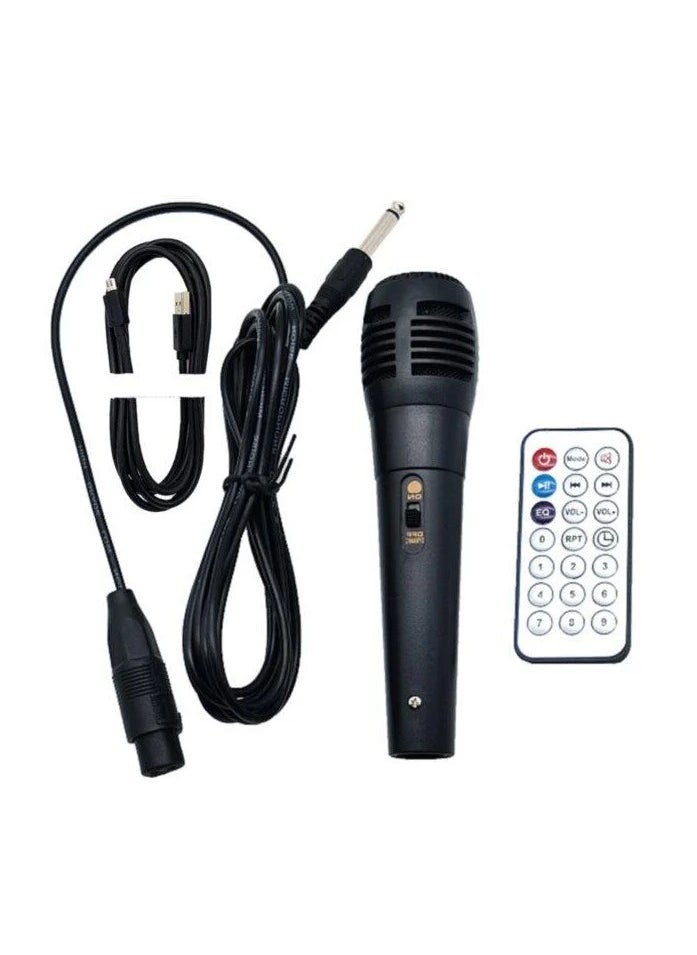 ماركة غير محددة - سماعة بلوتوث ZAERO ZR-860S، 15 وات × 2، إضاءة LED، USB، بطاقة TF، AUX، بطارية 2400 مللي أمبير- ريموت-مايك - Image 1