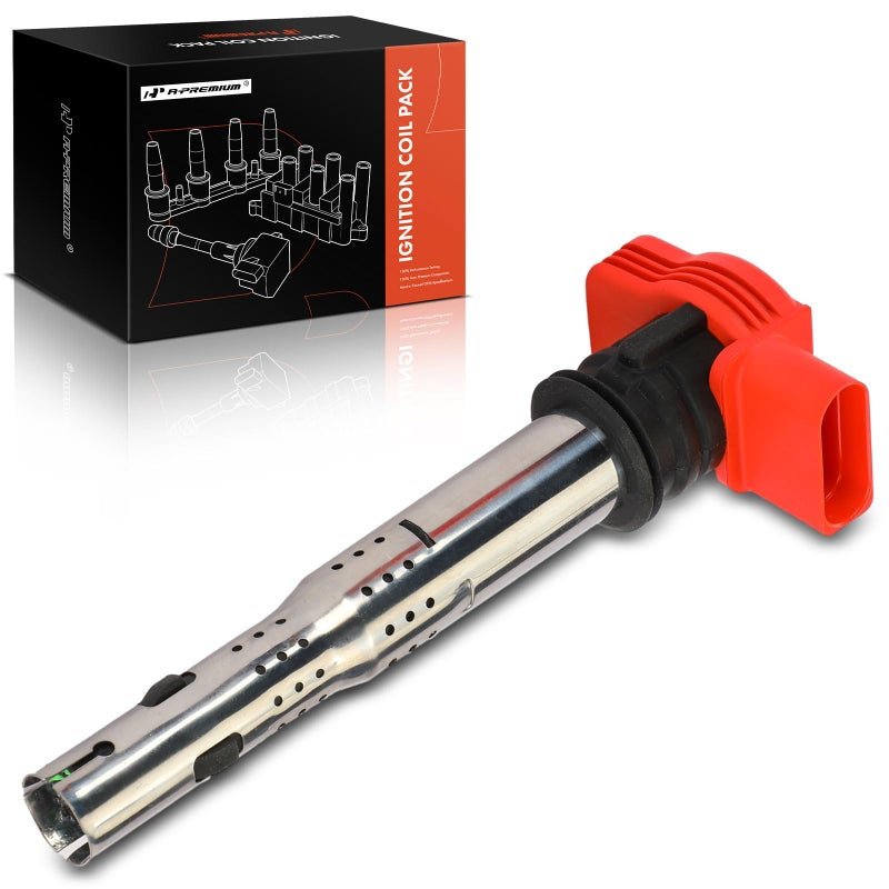 حزمة ملف إشعال المحرك APremium متوافقة مع أودي A4 A5 A6 Q7 S4 S5 S6 S8 R8 بورش كايين فولكس فاجن توارغ 30L 32L 42L 52L 20052019 استبدال 06E905115E