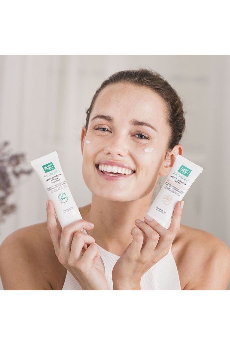 مارتيديرم ذا أوريجينالز بروتيوس كريم سائل ملون للشاشة بعامل حماية من الشمس 50+، 40 مل - Image 4