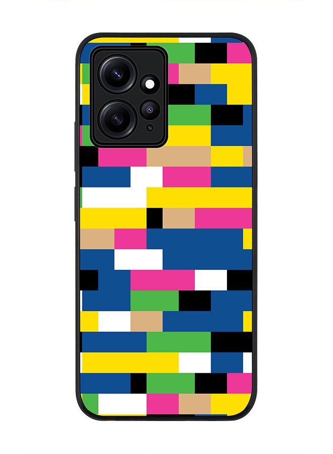 Stylizedd Rugged Black edge case for Redmi Note 12 4G Slim fit Soft Case Flexible Rubber Edges Anti Drop TPU Gel Thin Cover - Cool Piece - Image 1