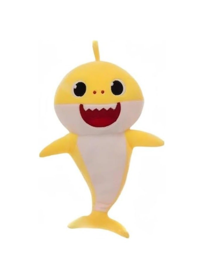 عام دمية قرش محشوة لطيفة، دمية محشوة ناعمة، زينة لغرفة الأطفال، تصميم شخصية كرتونية - Image 1