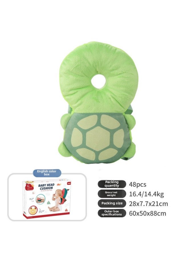 Children's Anti-fall Pillow Baby Toddler Headrest Baby Anti-collision Artifact Protective Cap Safety Supplies-Color:Cat (bag) - Image 2