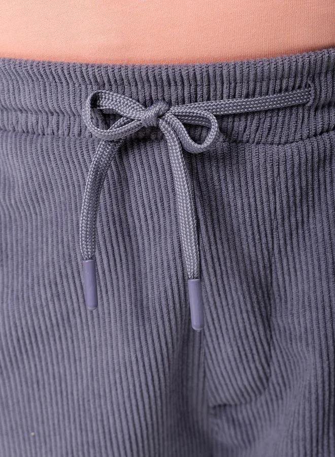 HARDSODA Men Plus Size Loose Fit Self Design Cargo Shorts