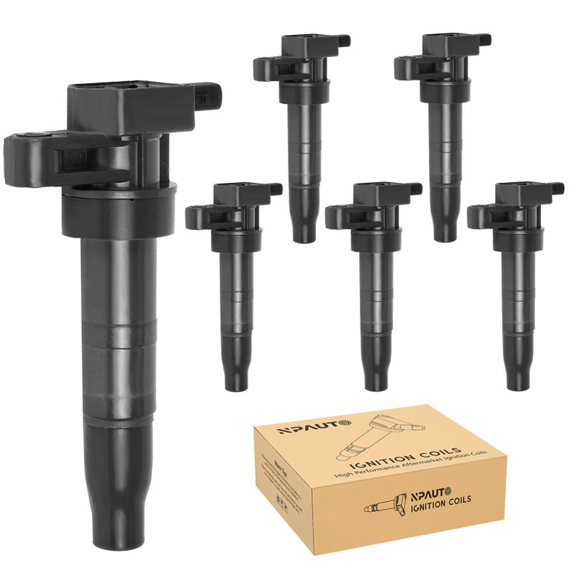 استبدال حزمة ملف الإشعال لـ 33L 38L V6 هيونداي سانتا في سوناتا فيراكروز أزيرا جينيسيس كوبيه كيا سورينتو أوبتيما روندو سيدونا أمانتي 2007 2008 2009 2010 2011 2012 2013 2014 2015 2016 UF546