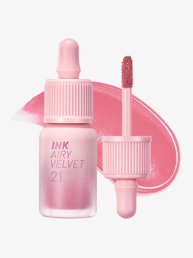 PERIPERA Ink Airy Velvet Lip Tint 021 Fluffy Peach - Image 1