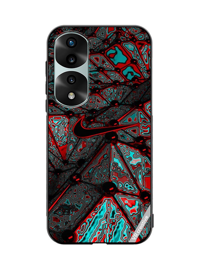 VR CREATIVE غطاء حماية لهاتف Honor 70 Pro Plus بتصميم نايك متعدد الألوان - Image 1