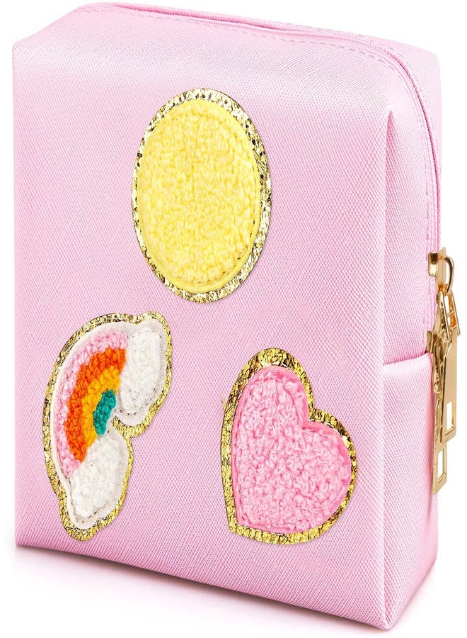airogym Period Bag for Women, Sanitary Napkin Storage Bag, Functional PU Leather Sanitary Pad Bags for Panty Liners, Tampons, Menstrual Cup Pouches, Sanitary Pads Organizer with Zipper - Image 1