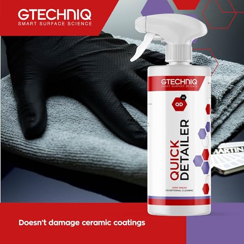 Gtechniq Quick Detailer Spray Car Polish Removes Fingerprints and Watermarks, Detailing Spray Suitable for Bodywork 5000ml, Car Accessories for Car Detailing Kit - Image 3