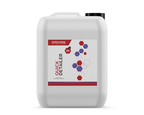Gtechniq Quick Detailer Spray Car Polish Removes Fingerprints and Watermarks, Detailing Spray Suitable for Bodywork 5000ml, Car Accessories for Car Detailing Kit - Image 1