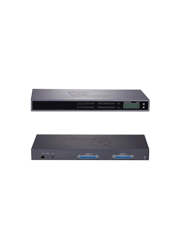 Grandstream GXW4248 – 48‑Port FXS VoIP Gateway | Gigabit, LCD, SIP, TLS/SRTP