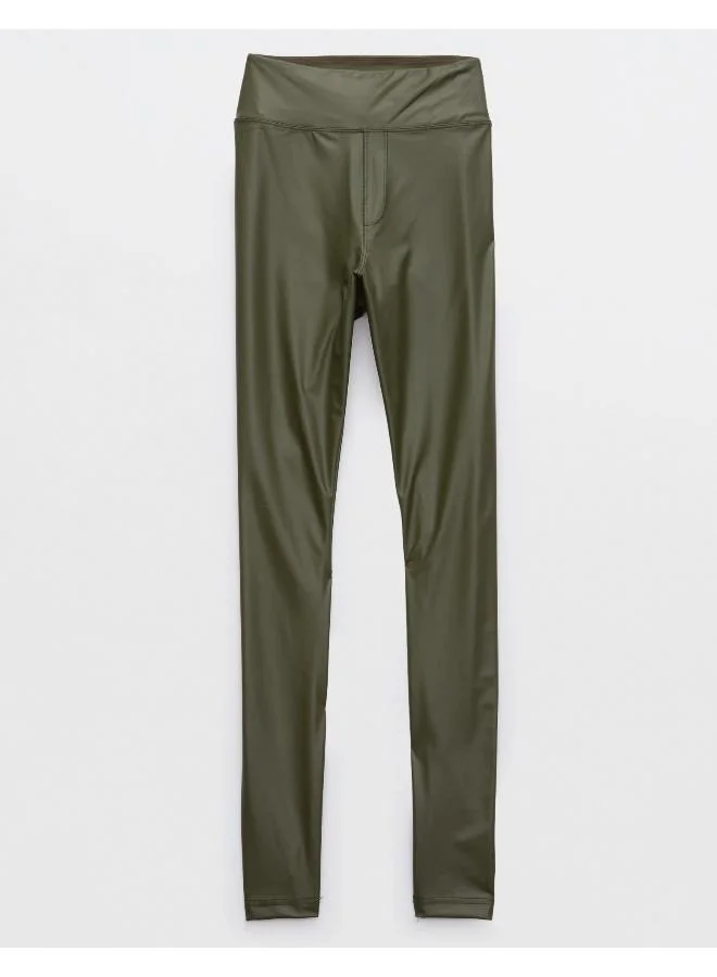 Aerie High Waist Pu Leggings