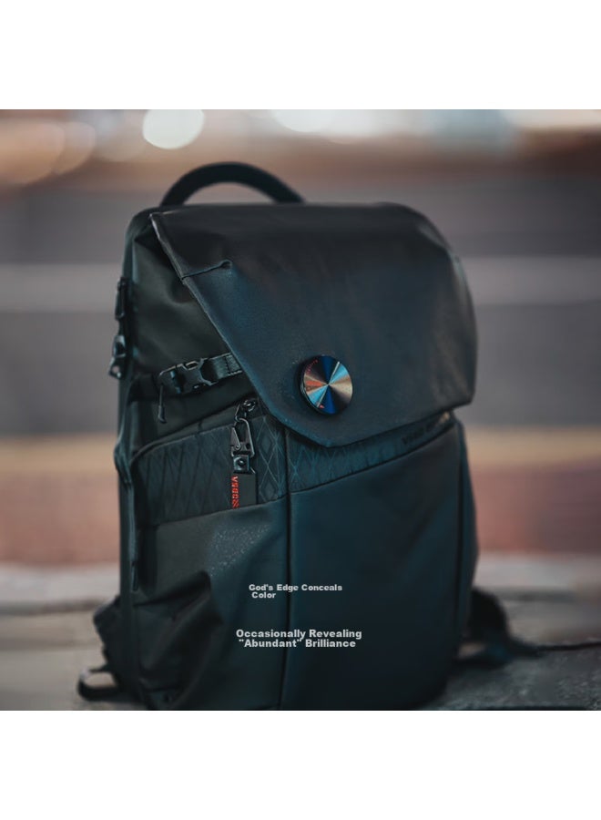 Vsgo 20l Outdoor Professional Casual Photography Black Kite Commuter Camera Bag, Waterproof Durable Large Capacity Equipment Storage Backpack - Image 5