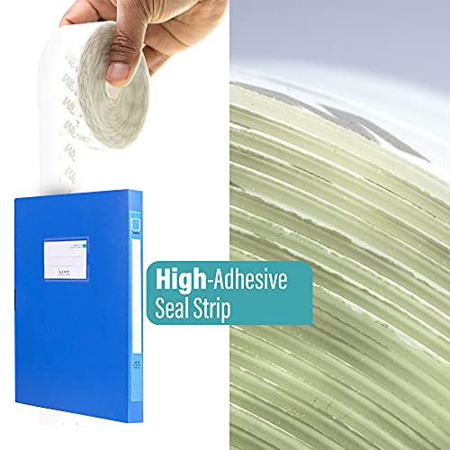 TradeGear 26ft - 35mm Silicone Seal Strip w/Ultra-Strong Adhesive Sticker – Transparent Weather Stripping Anti-Collision Tape for Door & Window Gap Sealing - Image 4