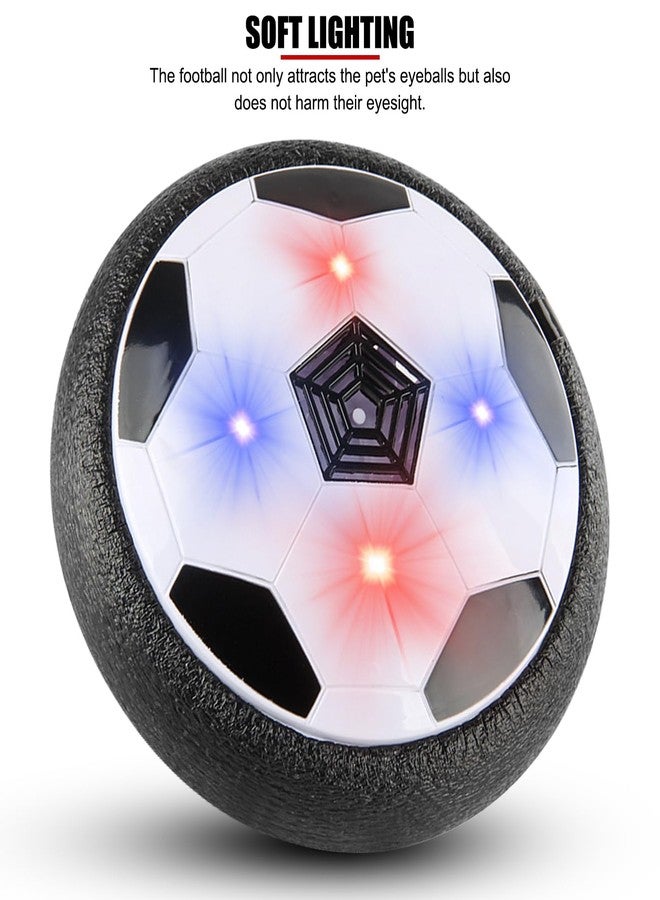 EVTSCAN Hover Soccer Ball Funny Anti Collision Floating Football Toy with LED Light for Dogs and Cats - Image 3