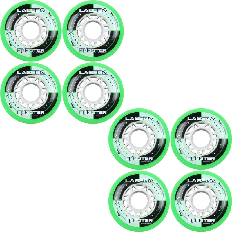 Labeda Shooter 83a Wheels (8 Pack) - 76MM - Image 2