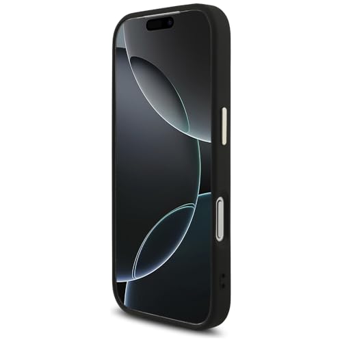 CG MOBILE Guess [Official Licensed] Protective Case Designed for iPhone 17 Pro | 4G Pu Leather Case with Big 4G & Classic Logo & Gold Metal Camera Frame -Black - Image 5