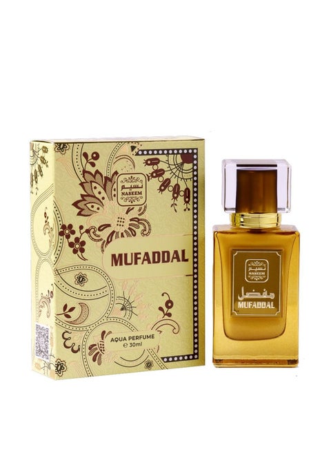 Mufaddal Eau De Parfum Aqua Perfume for Men & Women - 30ml