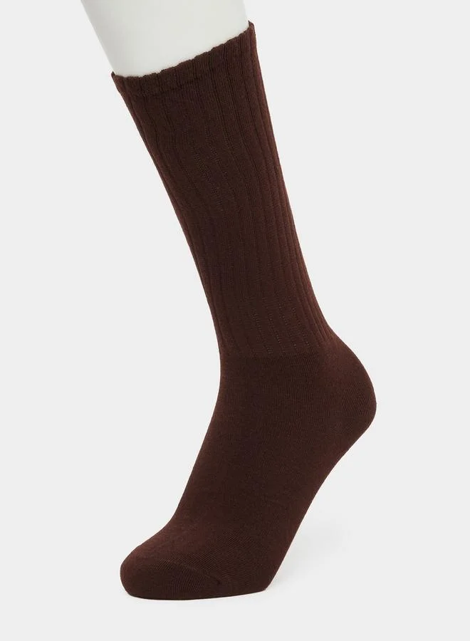 Styli Styli Pack of 2 - Ribbed Socks