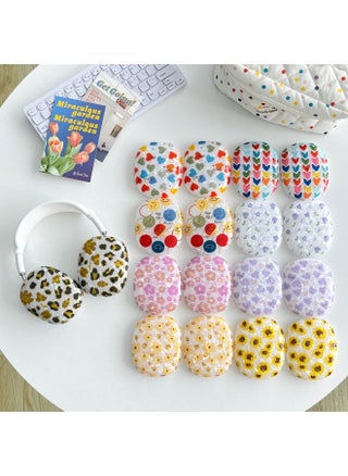 For Apple AirPods Max Protective Cover For Apple Headset Apm Protective Shell Earmuffs-Color:Purple Flower Shell Pattern - pzsku/Z7EEF3176350EB747C058Z/45/1746231523/d1af9f7e-734d-48d3-9c11-04dad20b48c0