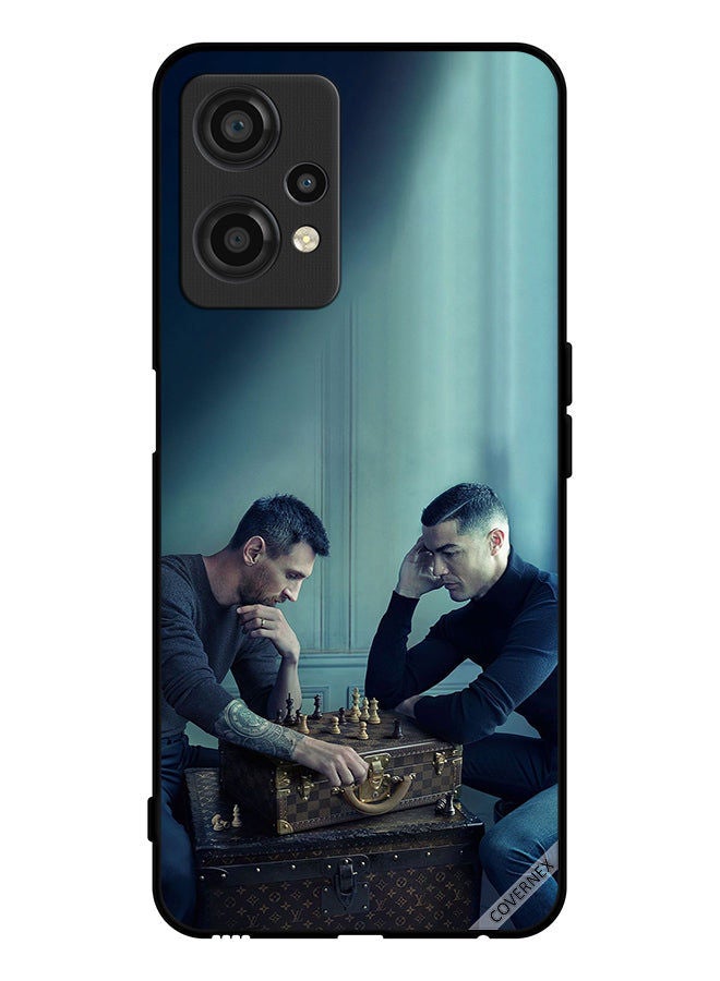 Covernex Protective Case Cover For OnePlus Nord CE 2 Lite 5G Messi Vs Ronaldo Play Chess - Image 1