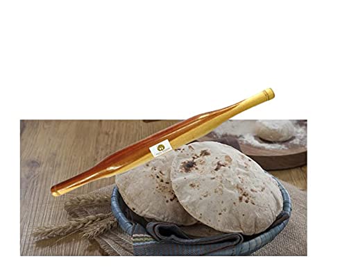ARMAN SPOONS Wooden Rolling pin Belan for Making Roti Chapati 14 inch Long - Image 3
