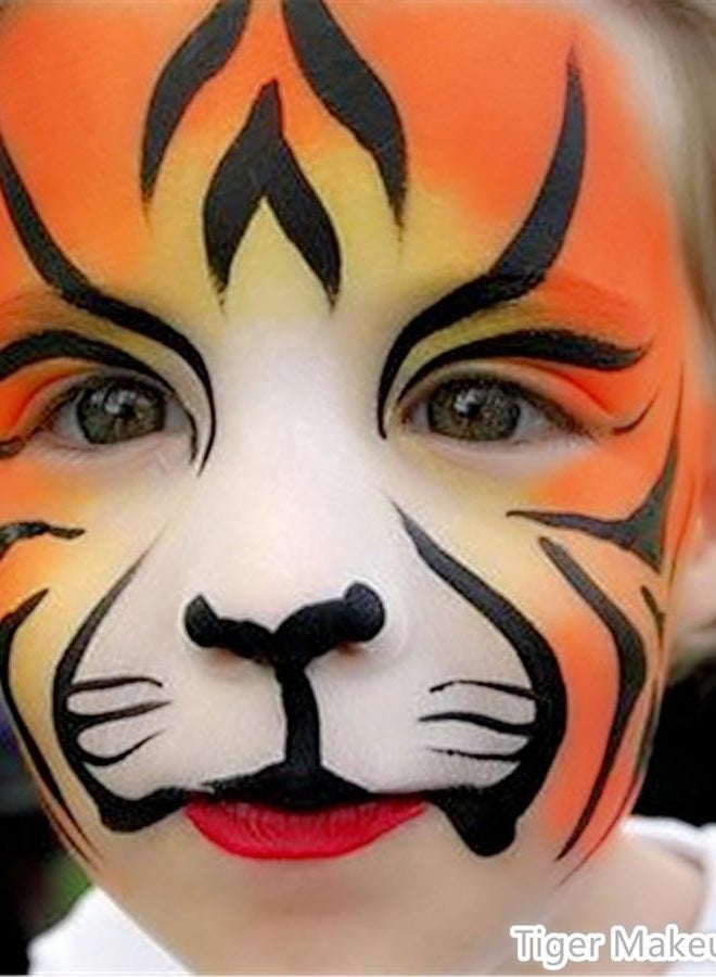 Go Ho Makeup Clown Black Cream-Blendable Stick - Face Body Paint for Professional SFX, Cosplay Costume - Safe Facepaint, Nose & Lip Smacking, Eye Black for Baseball/Football, Sports, Halloween - Image 5