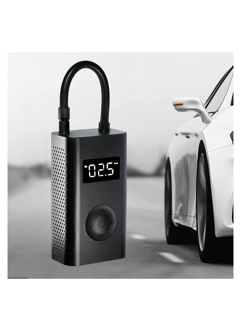 Generic - Tire Inflator Portable Air Compressor with Auto Shutoff and Pressure Gauge up to 150 PSI Portable Air Compressor, Air Pump for Car Tires, Power Bank and Emergency Flashlight - Image 1