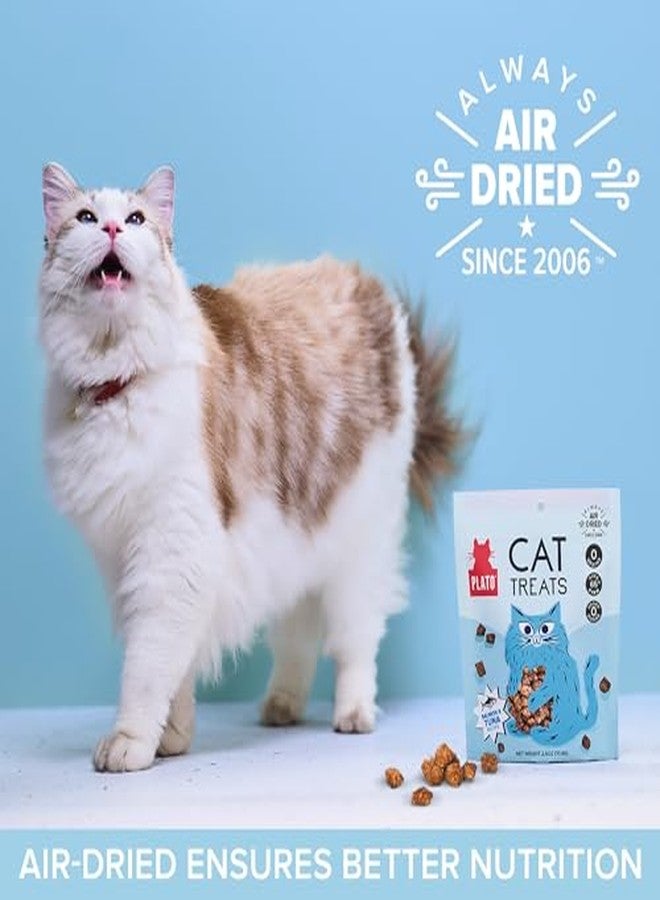 Plato Pet Treats Cat Treats - Single Ingredient, Healthy Salmon Treats for Indoor Cats - 2.5 oz - Image 4