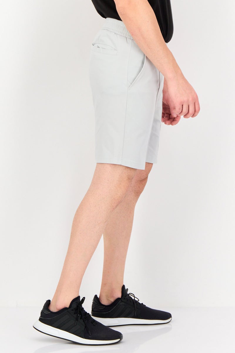 RBX Men Sportswear Fit Outdoor Shorts, Light Grey - Image 3